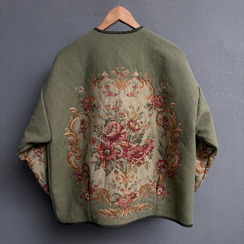 Bomber tapisserie brodée