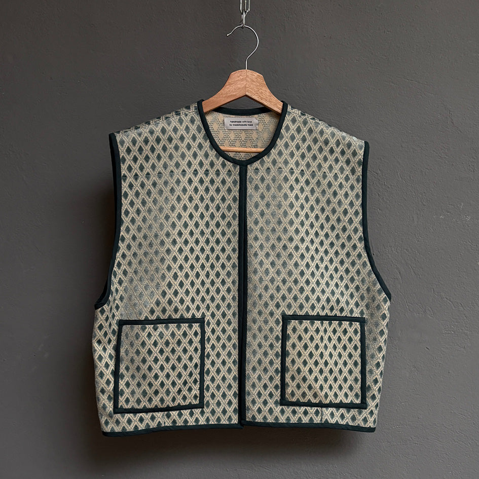 Gilet tapisserie