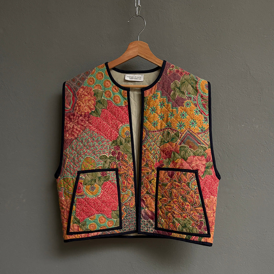 Gilet patchwork