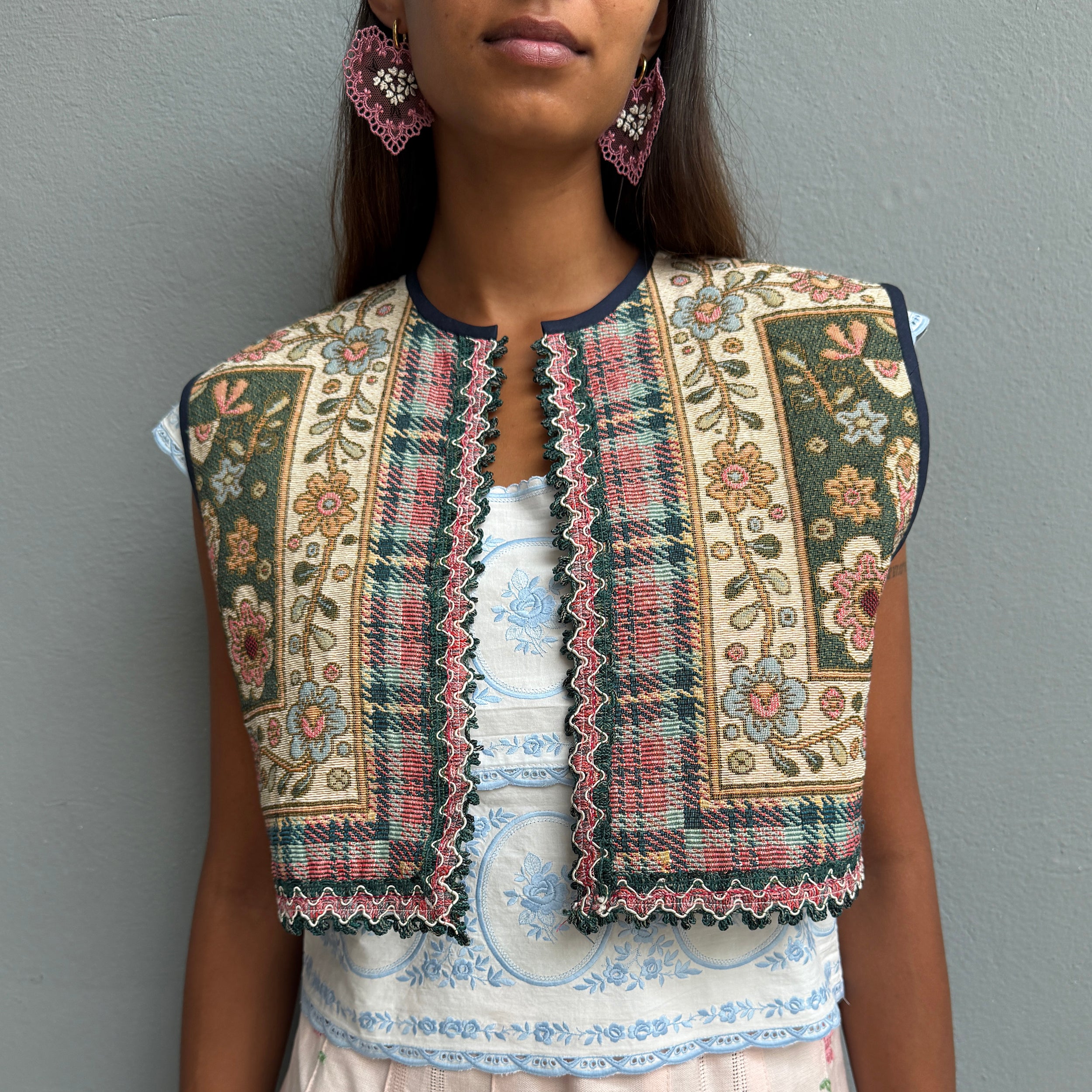 Gilet Jacquard
