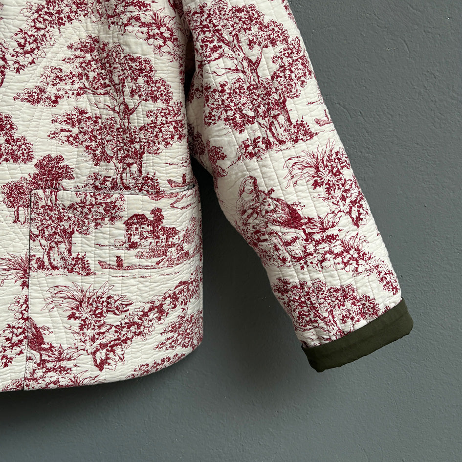 Veste toile de Jouy