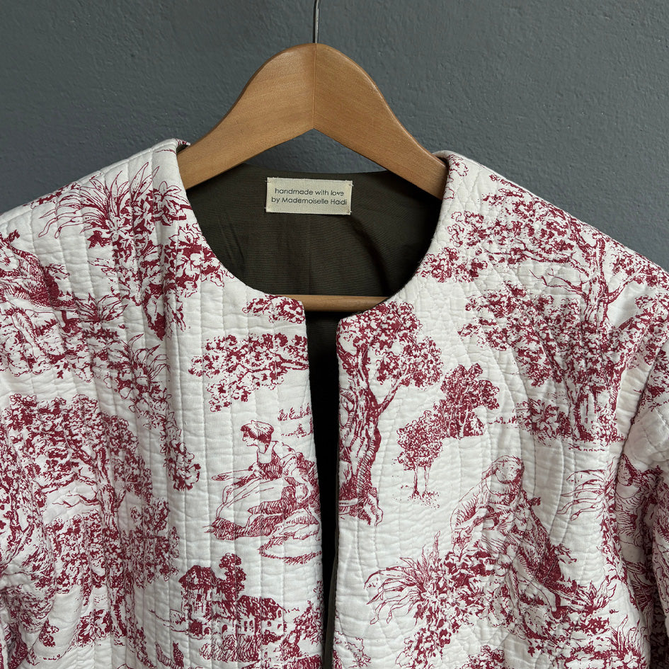 Veste toile de Jouy