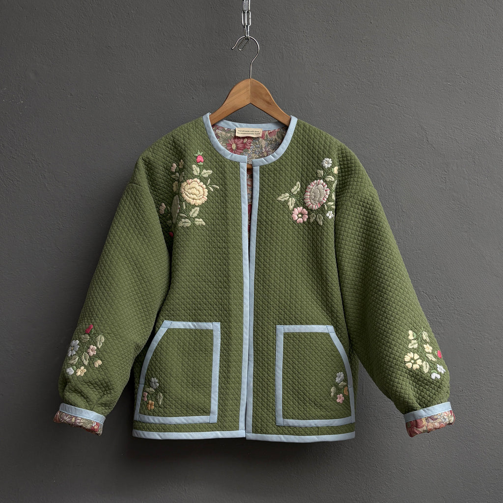 Bomber bouty brodé