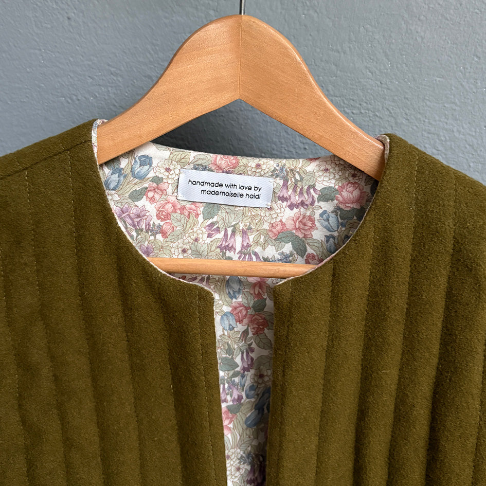 Veste molletonnée