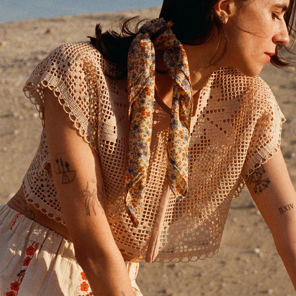 Gilet en crochet