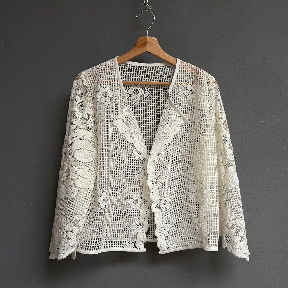 Gilet dentelle
