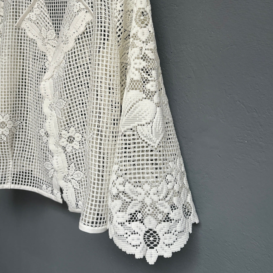 Gilet dentelle