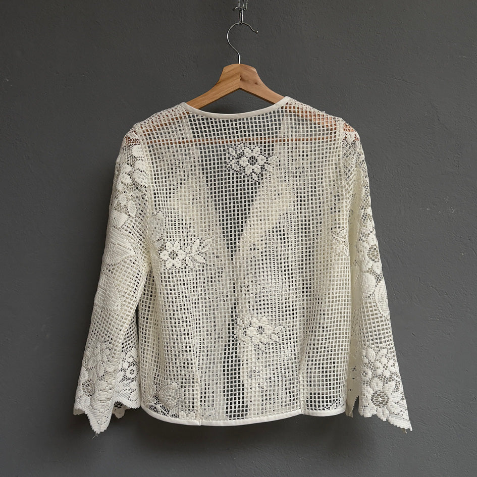Gilet dentelle