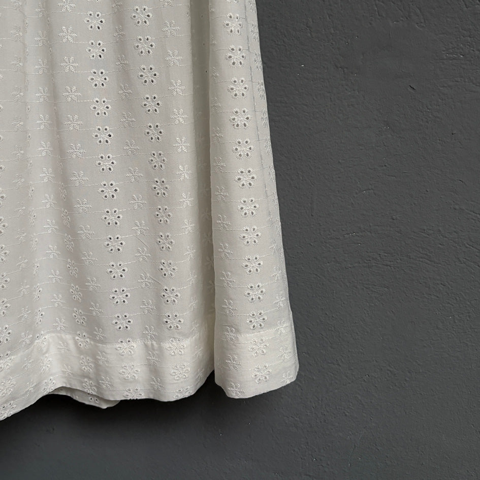 Jupe broderie anglaise
