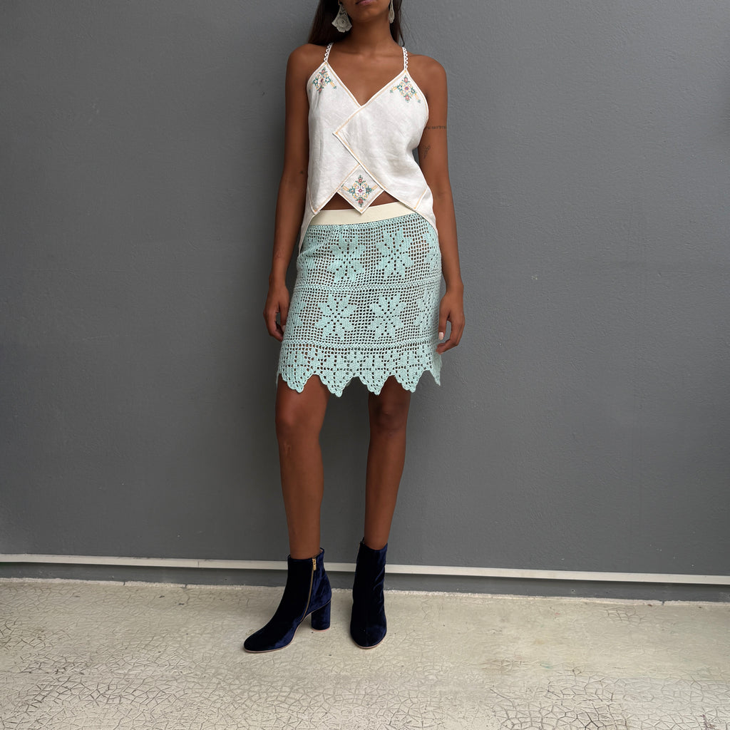 Jupe en crochet