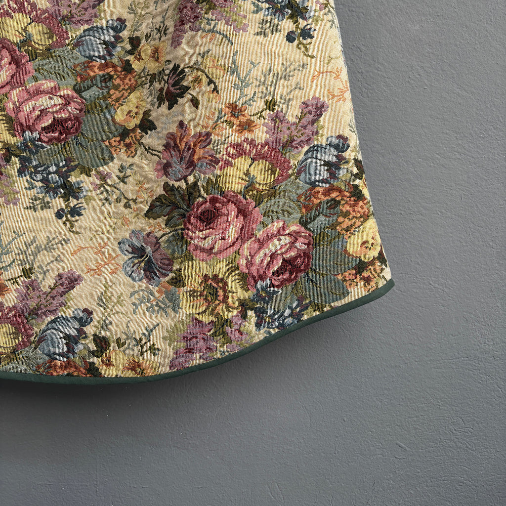 Jupe gobelin floral