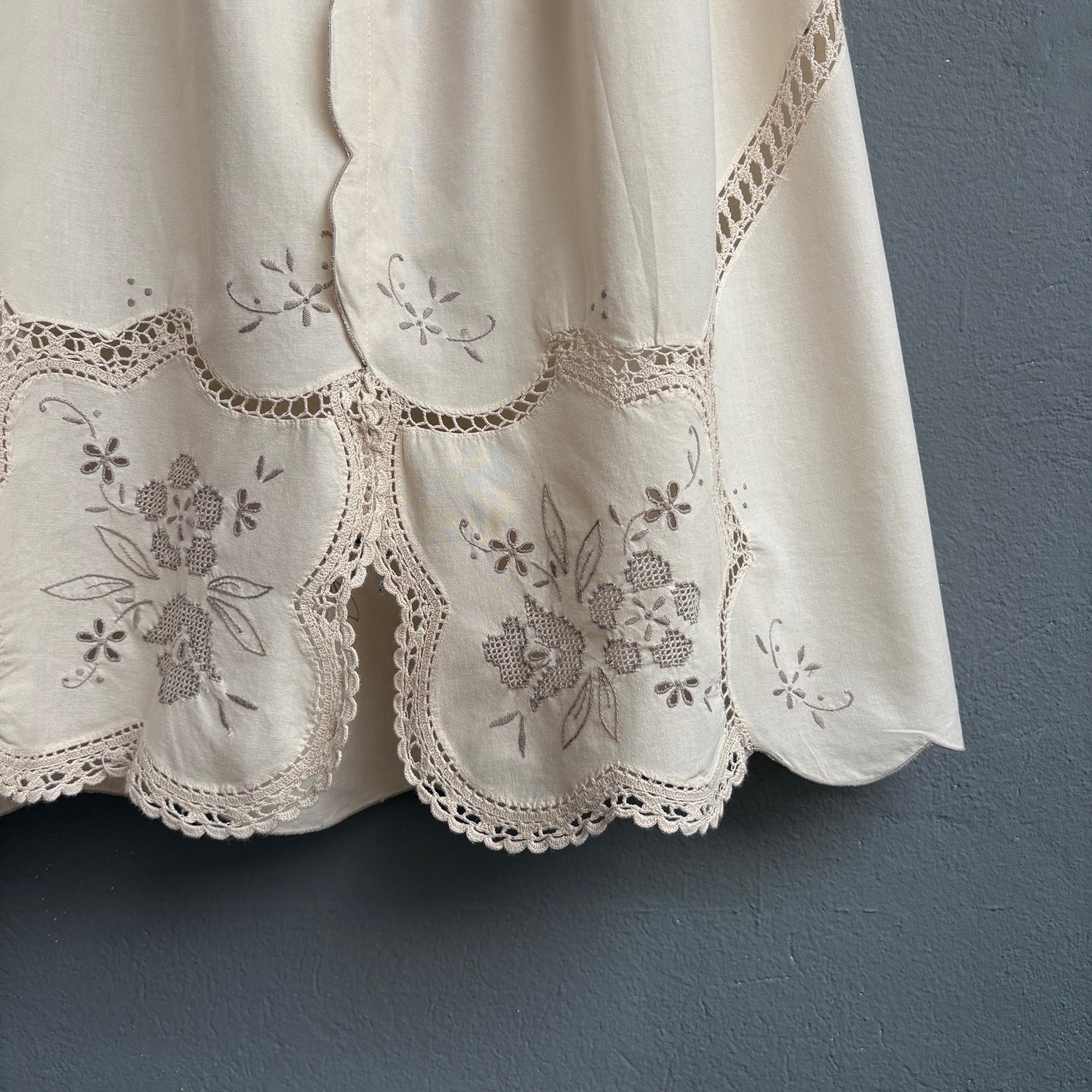 Jupe broderie