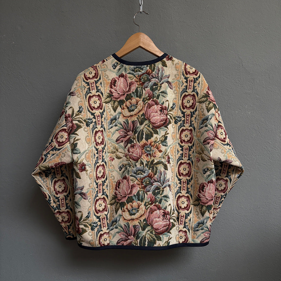 Bomber gobelin floral