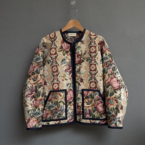 Bomber gobelin floral