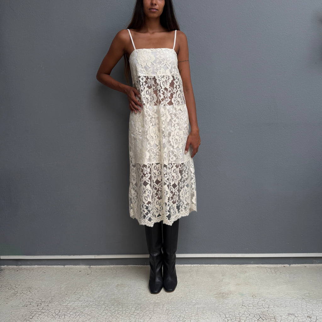 Robe dentelle