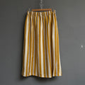 Jupe en soie jaune
