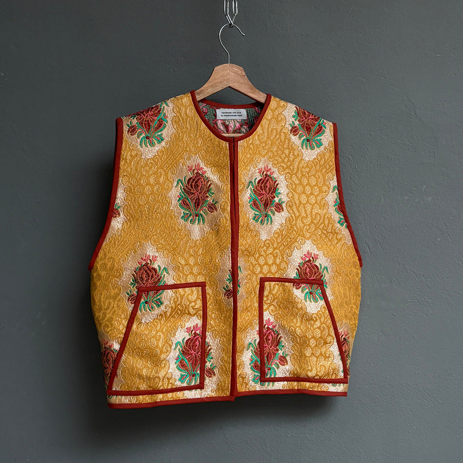 Gilet brocart
