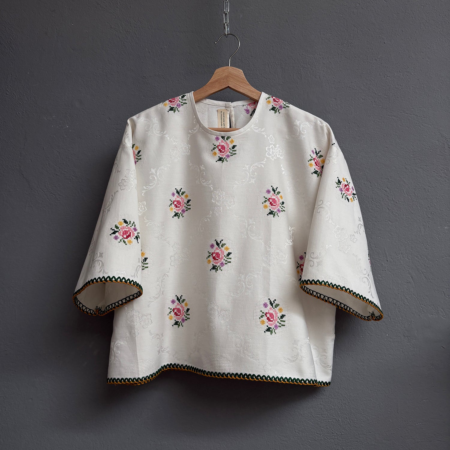 Tee-shirt point de croix