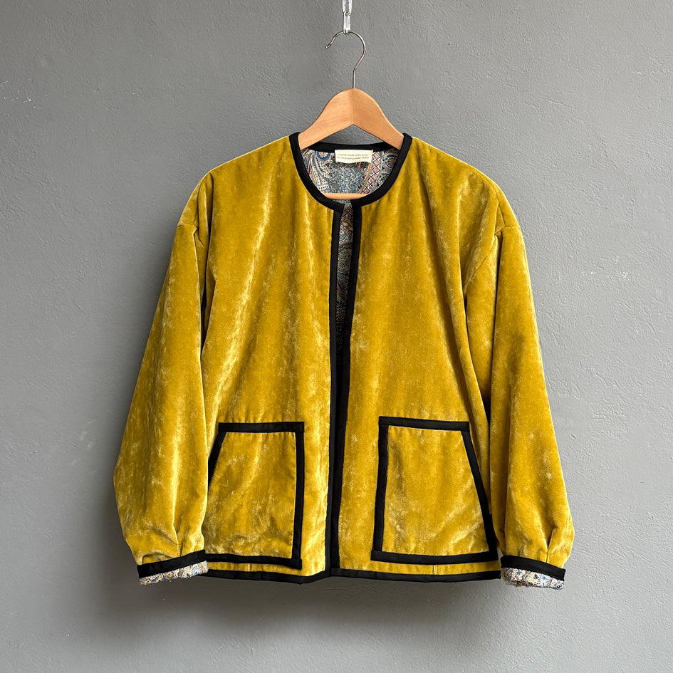 Bomber en velours